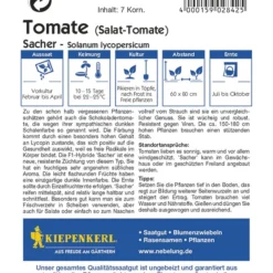Schokoladentomate Sacher F1 | Tomatensamen Von Kiepenkerl