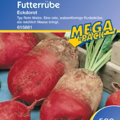 Futterrübe Eckdorot (500 G) | Runkelrüben- &amp; Futterrübensamen Von Kiepenkerl