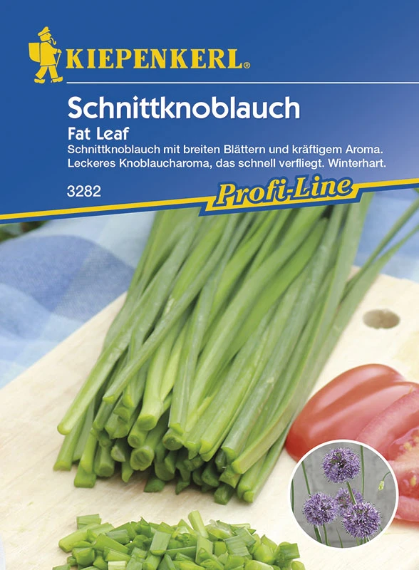 Schnittknoblauch Fat Leaf | Knoblauchsamen Von Kiepenkerl 1 Schnittknoblauch Fat Leaf | Knoblauchsamen Von Kiepenkerl