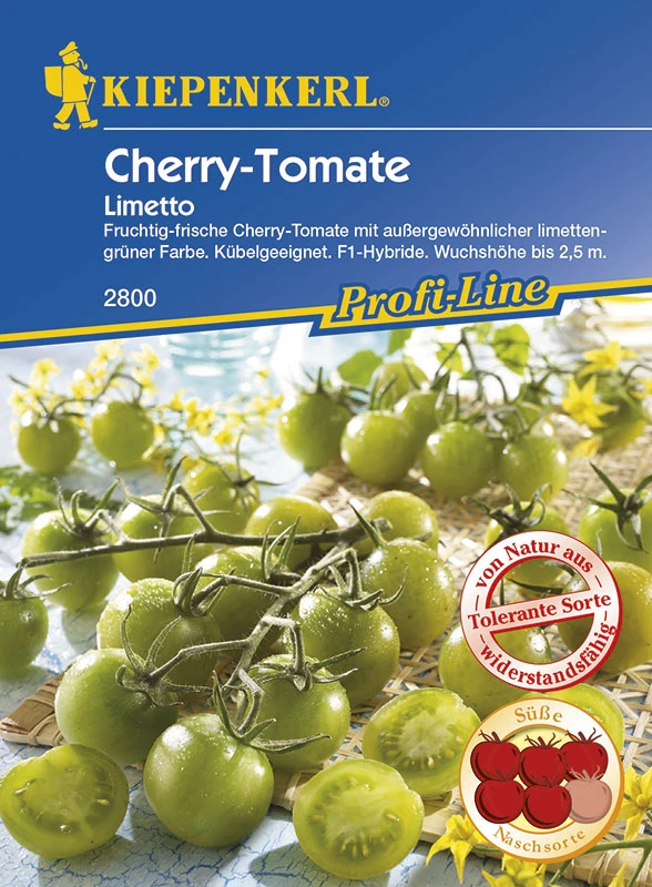 Cherrytomate Limetto F1 | Kirschtomatensamen Von Kiepenkerl 2 Cherrytomate Limetto F1 | Kirschtomatensamen Von Kiepenkerl – Bild 2