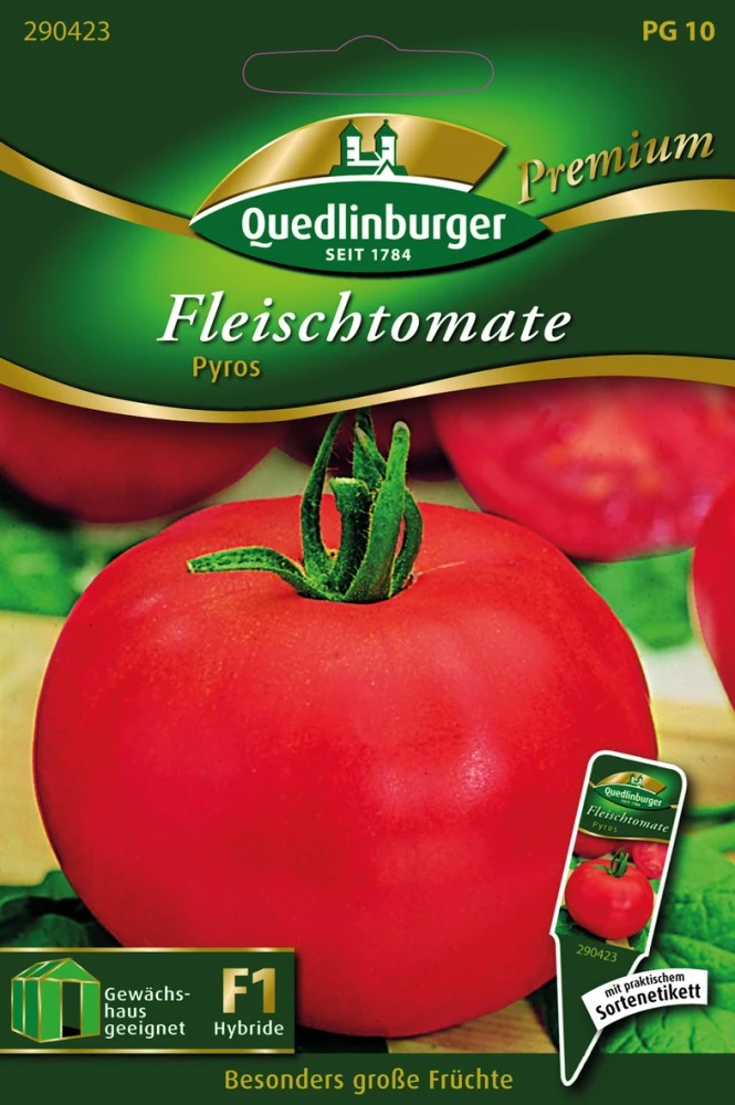 FleischTomate Pyros | Fleischtomatensamen Von Quedlinburger 1 FleischTomate Pyros | Fleischtomatensamen Von Quedlinburger