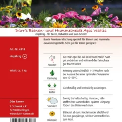 Bienen- Und Hummelweide Apis Vitalis (1 Kg) | Blumensamen Von Dürr Samen