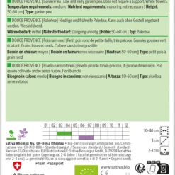 Palerbse Douce Provence | BIO Erbsensamen Von Sativa Rheinau