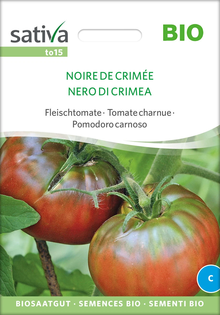 Fleischtomate Noire De Crimée | BIO Fleischtomatensamen Von Sativa Rheinau 1 Fleischtomate Noire De Crimée | BIO Fleischtomatensamen Von Sativa Rheinau