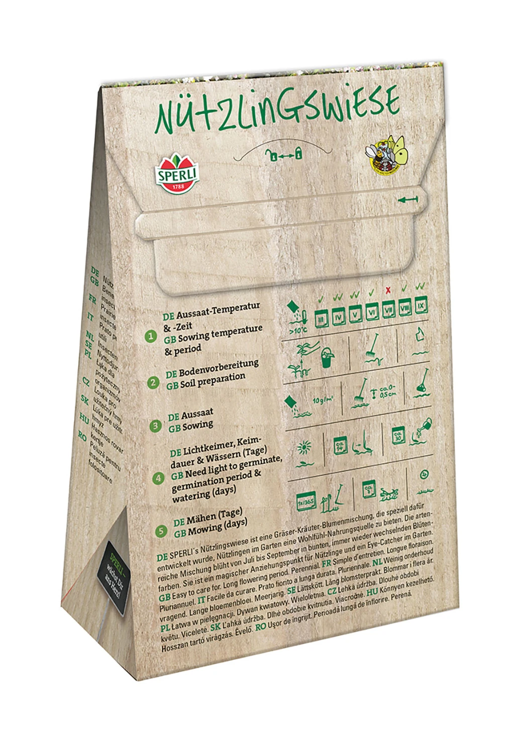 Nützlingswiese (250 G) | Blumenmischung Von Sperli 1 Nützlingswiese (250 G) | Blumenmischung Von Sperli