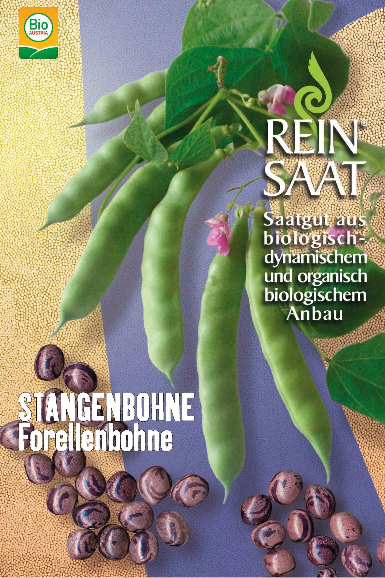 Forellenbohne | BIO Bohnensamen Von Reinsaat 1 Forellenbohne | BIO Bohnensamen Von Reinsaat