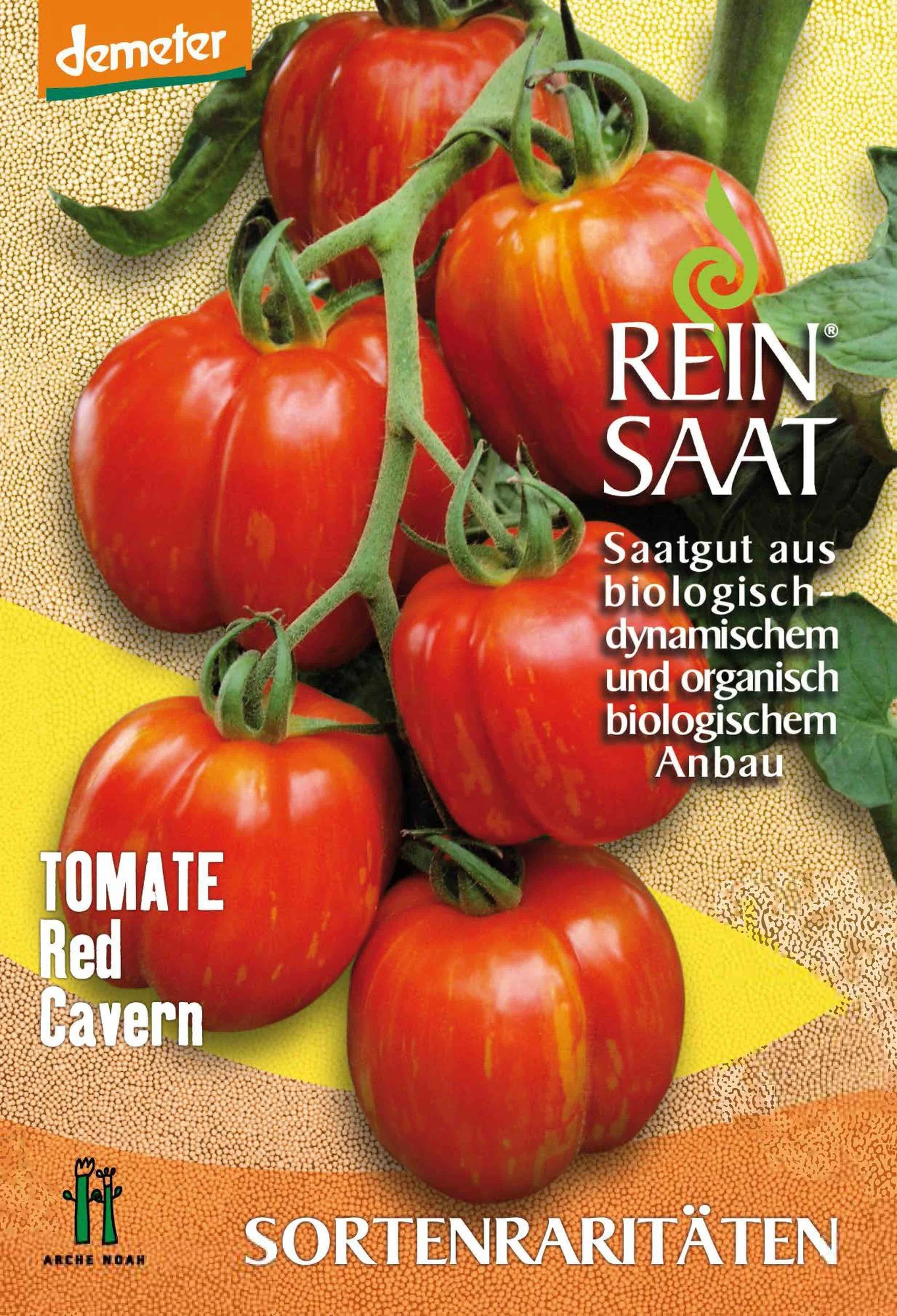 Salattomate Red Cavern | BIO Stabtomatensamen Von Reinsaat 1 Salattomate Red Cavern | BIO Stabtomatensamen Von Reinsaat