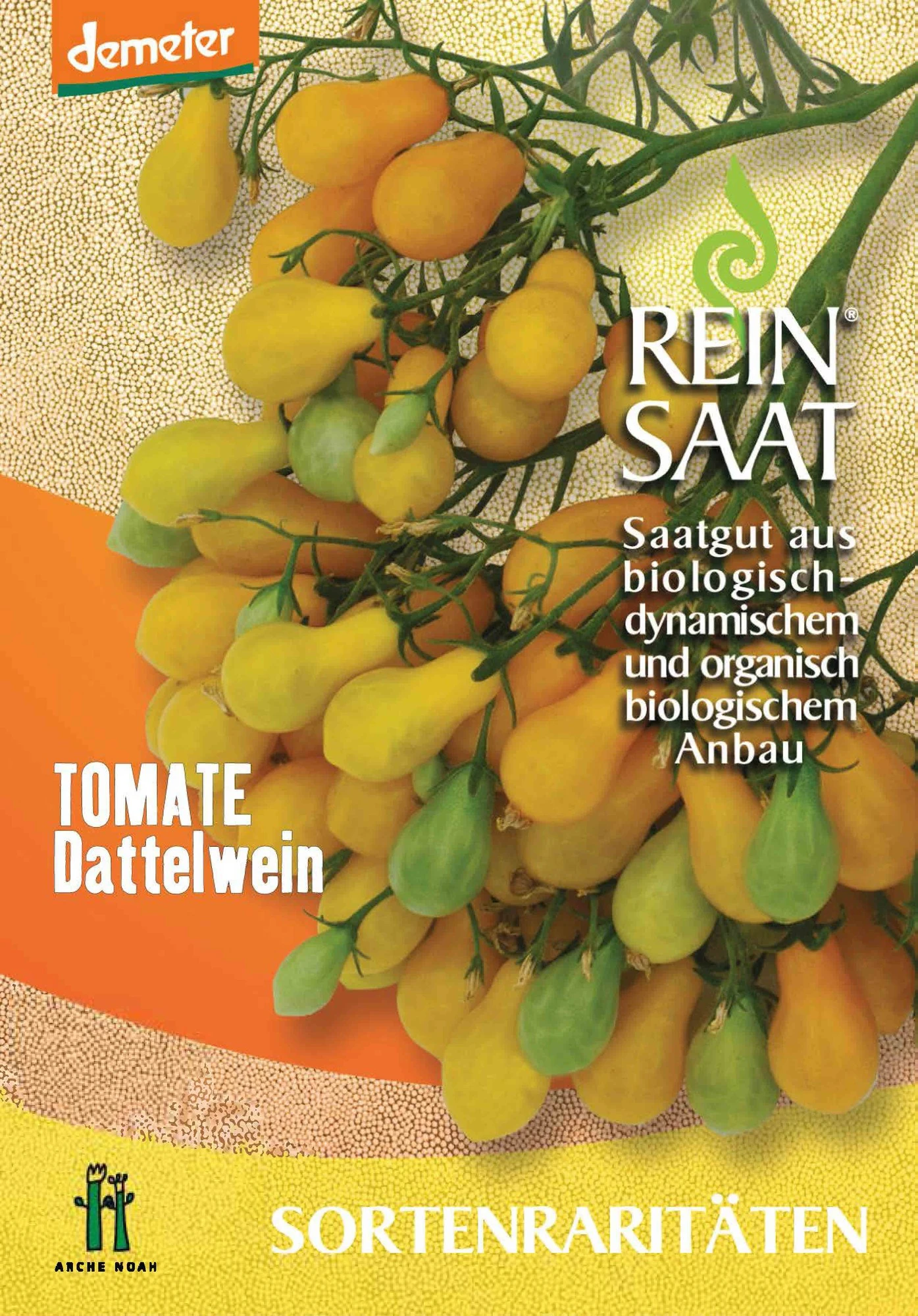 Cocktailtomate Dattelwein | BIO Kirschtomatensamen Von Reinsaat 1 Cocktailtomate Dattelwein | BIO Kirschtomatensamen Von Reinsaat