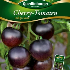 CherryTomate Indigo Rose | Kirschtomatensamen Von Quedlinburger