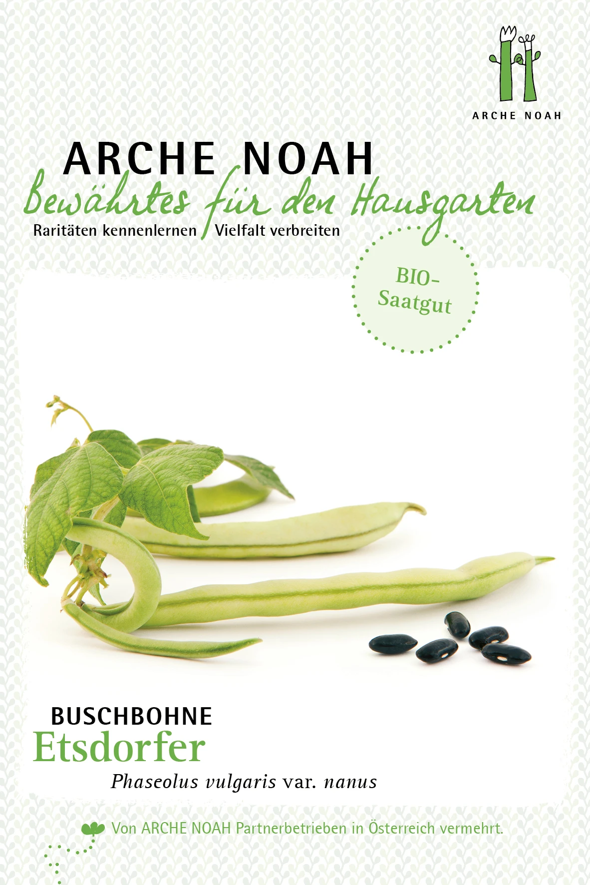 Buschbohne Etsdorfer | BIO Buschbohnensamen Von Arche Noah 1 Buschbohne Etsdorfer | BIO Buschbohnensamen Von Arche Noah