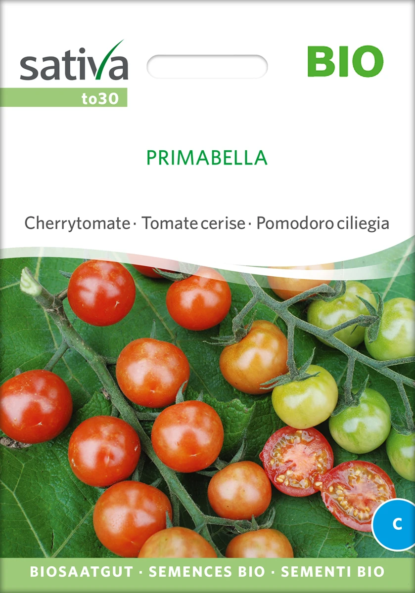 Cherrytomate Primabella | BIO Kirschtomatensamen Von Sativa Rheinau 1 Cherrytomate Primabella | BIO Kirschtomatensamen Von Sativa Rheinau