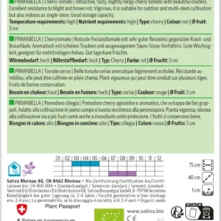 Angebote Pflanzen Glanz Store -Angebote Pflanzen Glanz Store 537129 BIO Cherrytomate Primabella to30 sr 1