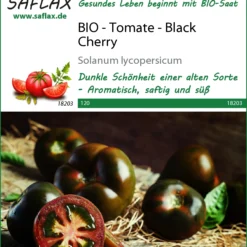 Tomate Black Cherry | BIO Tomatensamen Von Saflax