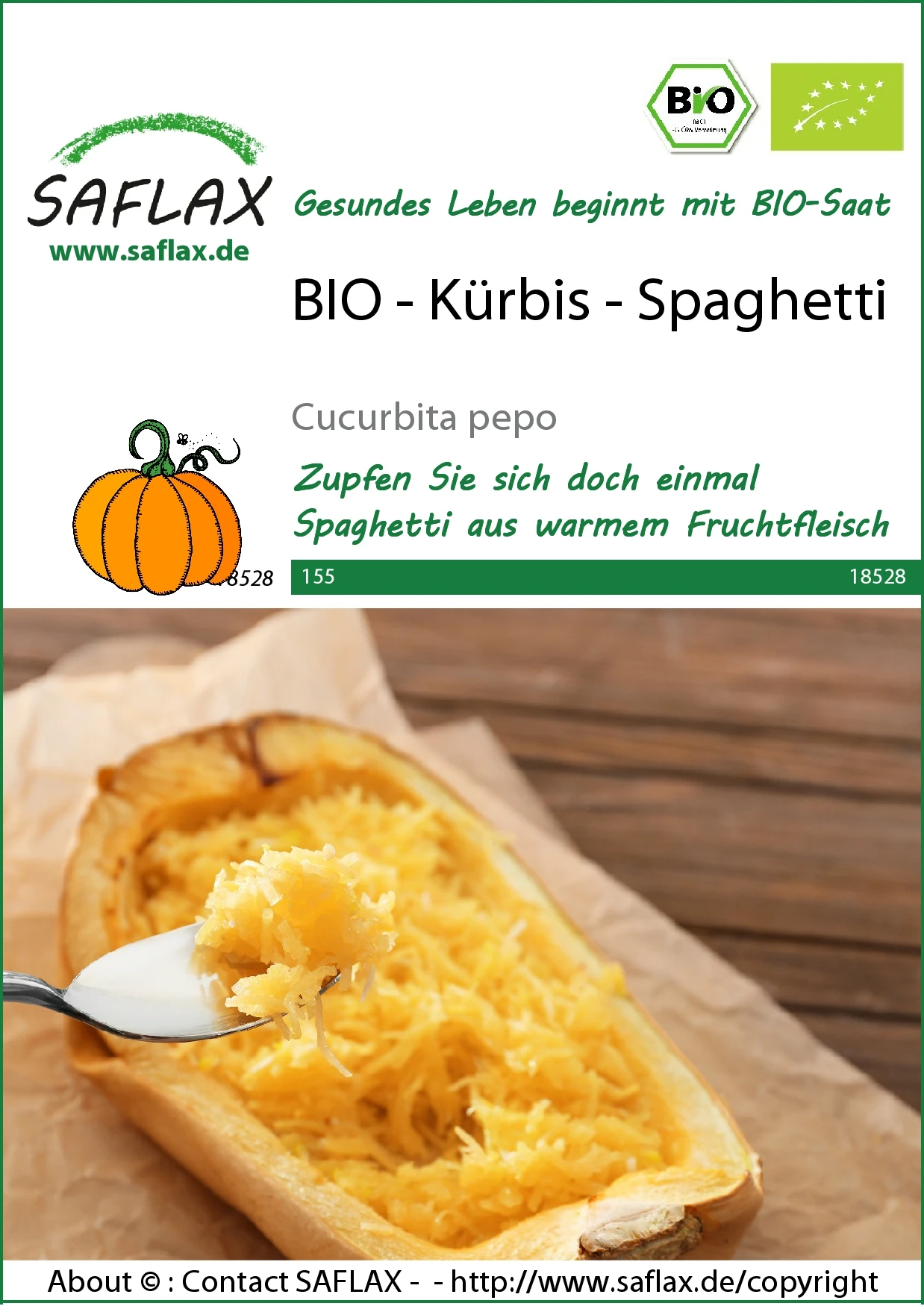 Kürbis Spaghetti | BIO Spaghettikürbissamen Von Saflax 1 Kürbis Spaghetti | BIO Spaghettikürbissamen Von Saflax