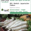 Rettich Japanischer Daikon | BIO Rettichsamen Von Saflax