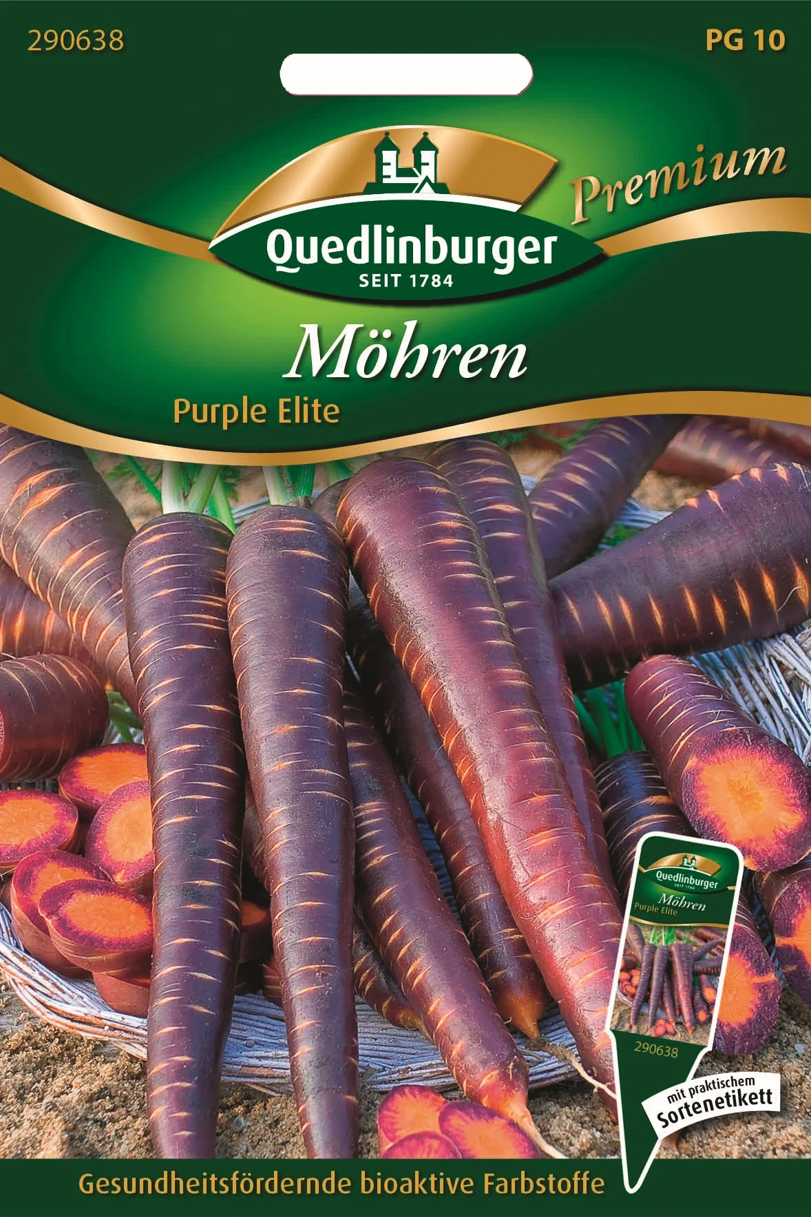 Möhre Purple Elite | Möhrensamen Von Quedlinburger 2 Möhre Purple Elite | Möhrensamen Von Quedlinburger – Bild 2