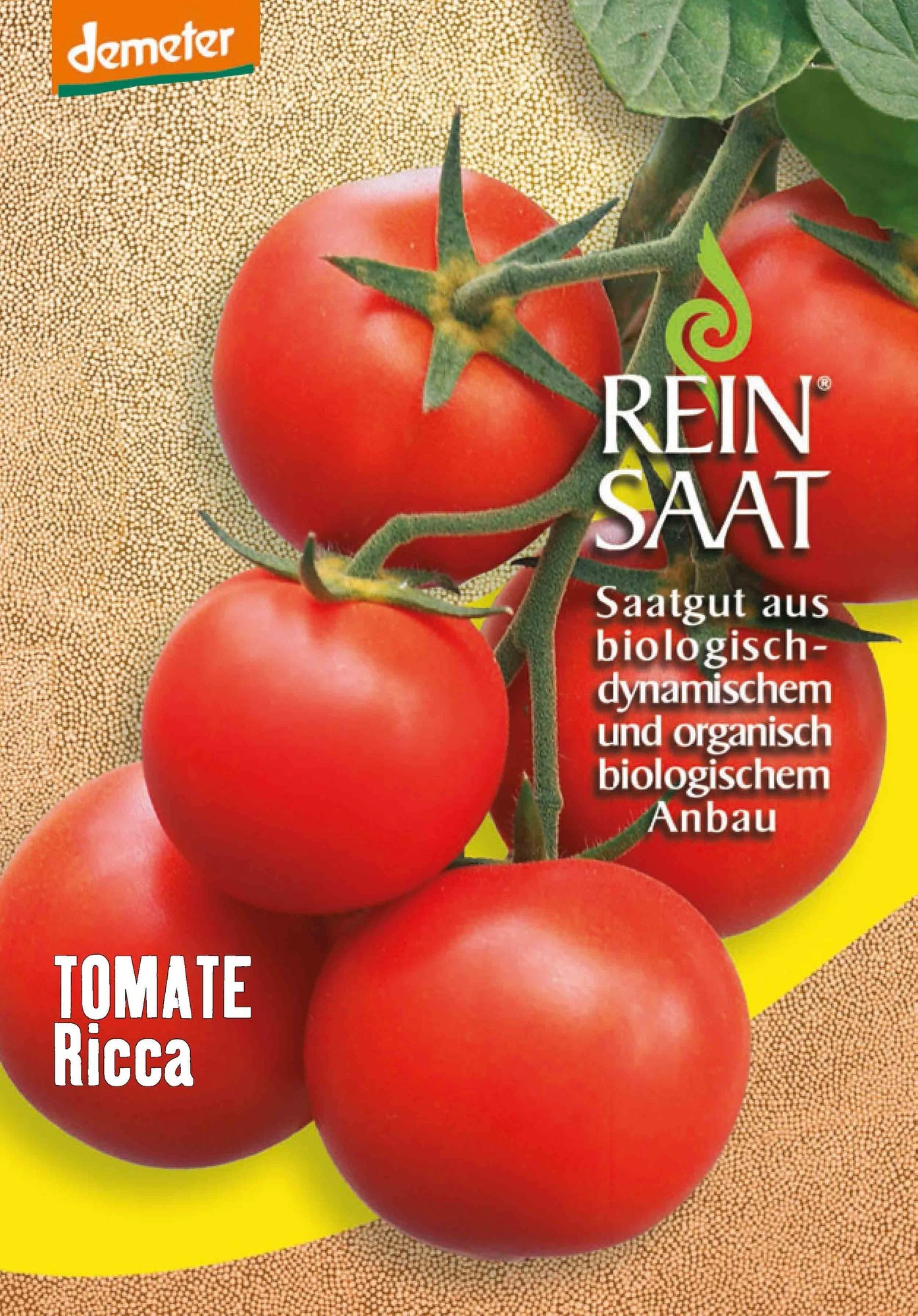 Tomate Ricca | BIO Tomatensamen Von Reinsaat 1 Tomate Ricca | BIO Tomatensamen Von Reinsaat
