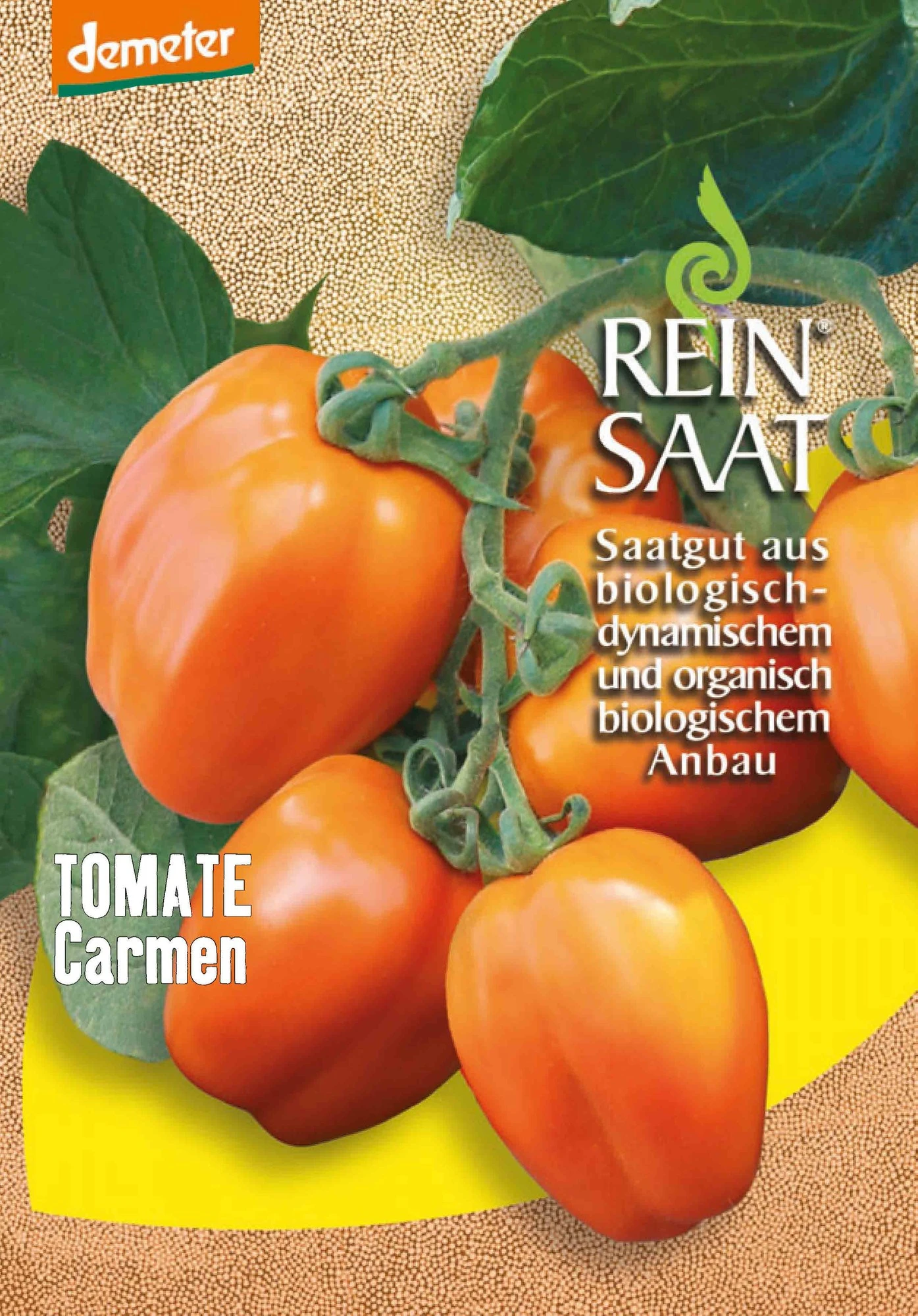 Tomate Carmen | BIO Tomatensamen Von Reinsaat 1 Tomate Carmen | BIO Tomatensamen Von Reinsaat