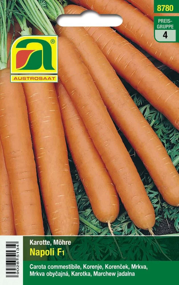 Karotte Napoli F1 | Karottensamen Von Austrosaat 2 Karotte Napoli F1 | Karottensamen Von Austrosaat – Bild 2