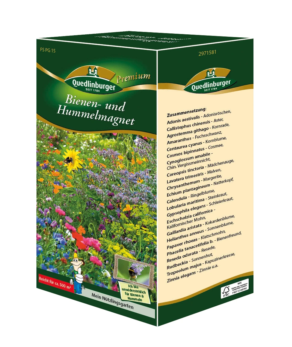 Bienen- Und Hummelmagnet (500 G) | Bienenwiese Von Quedlinburger 4 Bienen- Und Hummelmagnet (500 G) | Bienenwiese Von Quedlinburger – Bild 4