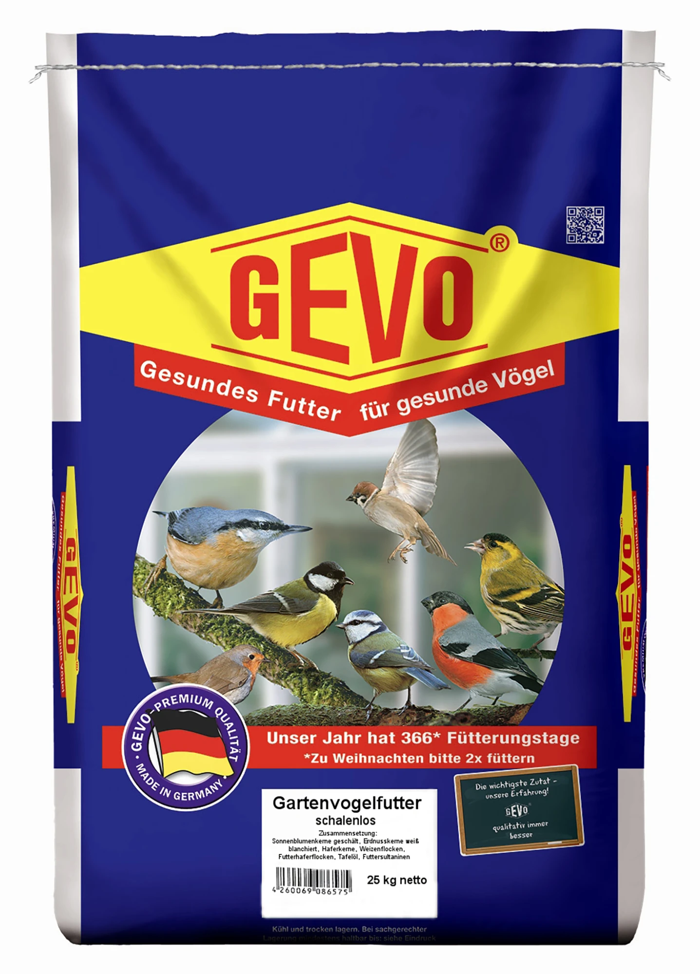 Gartenvogelfutter (25 Kg) | Gartenvogelfutter Von GEVO 1 Gartenvogelfutter (25 Kg) | Gartenvogelfutter Von GEVO