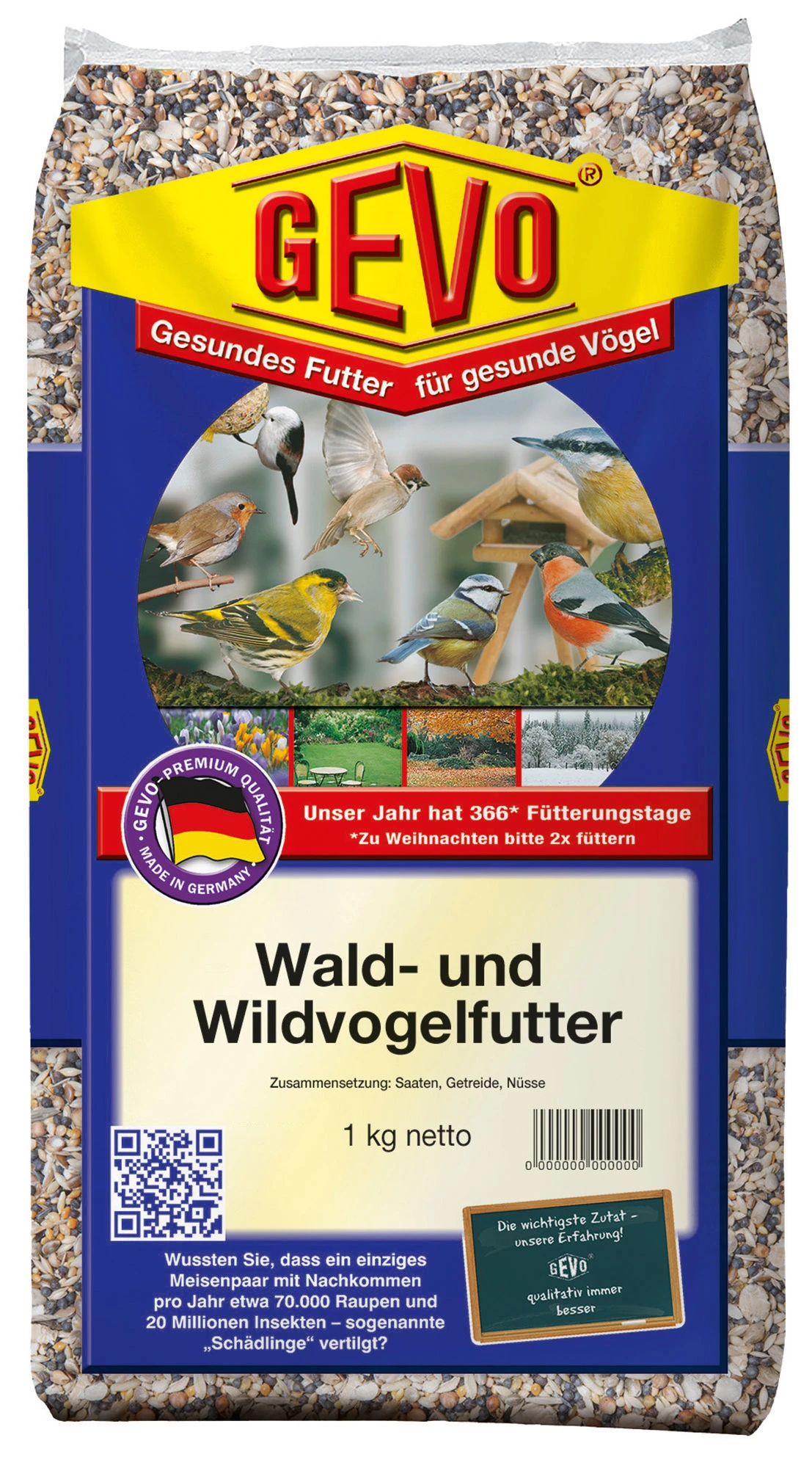 Wald- Und Wildvogelfutter (1 Kg) | Wald- Und Wildvogelfutter Von GEVO 1 Wald- Und Wildvogelfutter (1 Kg) | Wald- Und Wildvogelfutter Von GEVO