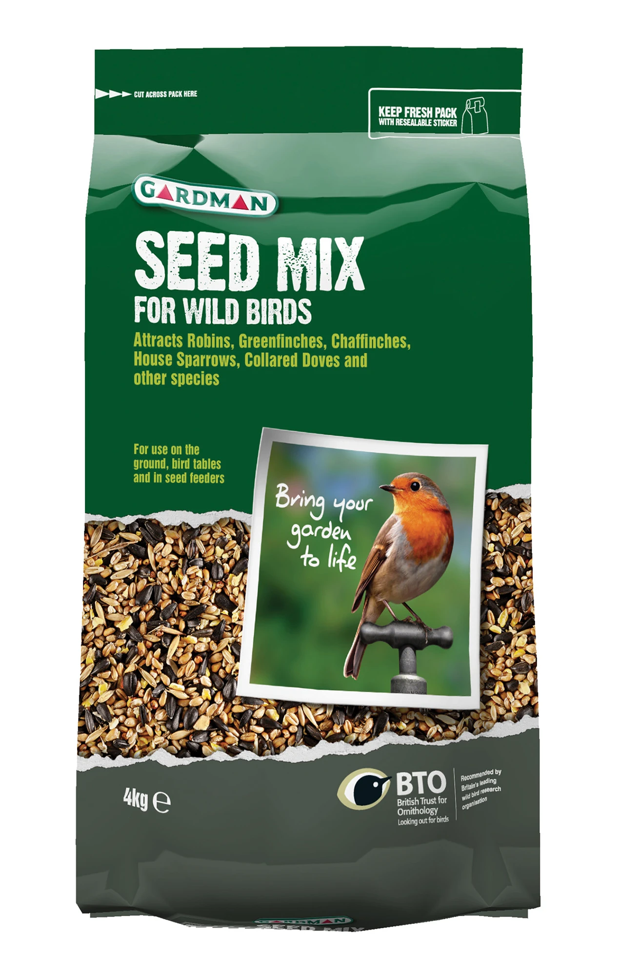 Vogelfutter Samenmischung (4 Kg) | Wildvogelfutter Von Bûten Birds 1 Vogelfutter Samenmischung (4 Kg) | Wildvogelfutter Von Bûten Birds