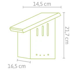 Insekten Nistkasten Für Bienen & Schmetterlinge | Nistkasten Von Buzzy Home