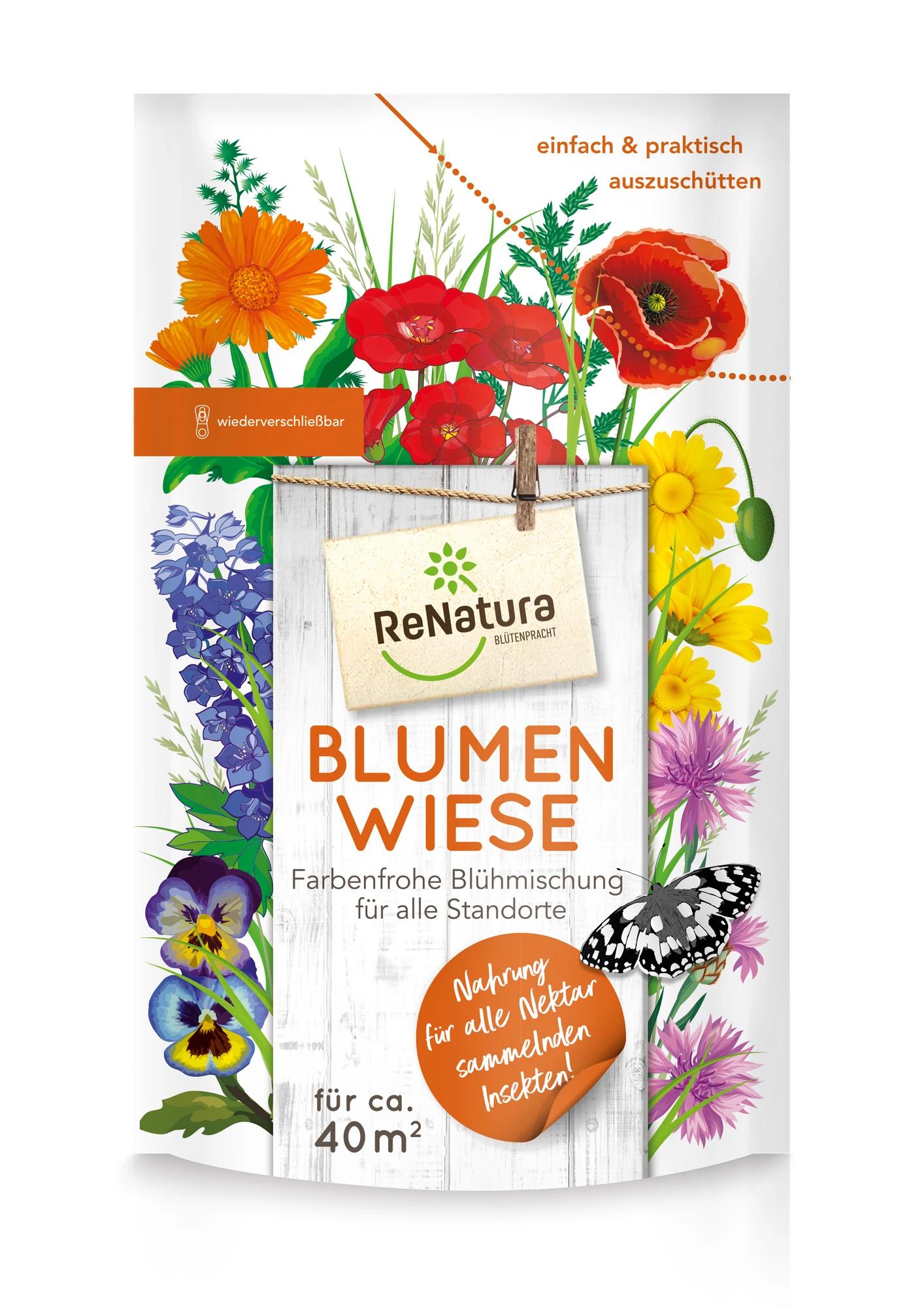 Blumenwiese (275 G) | Insektenwiese Von ReNatura 1 Blumenwiese (275 G) | Insektenwiese Von ReNatura