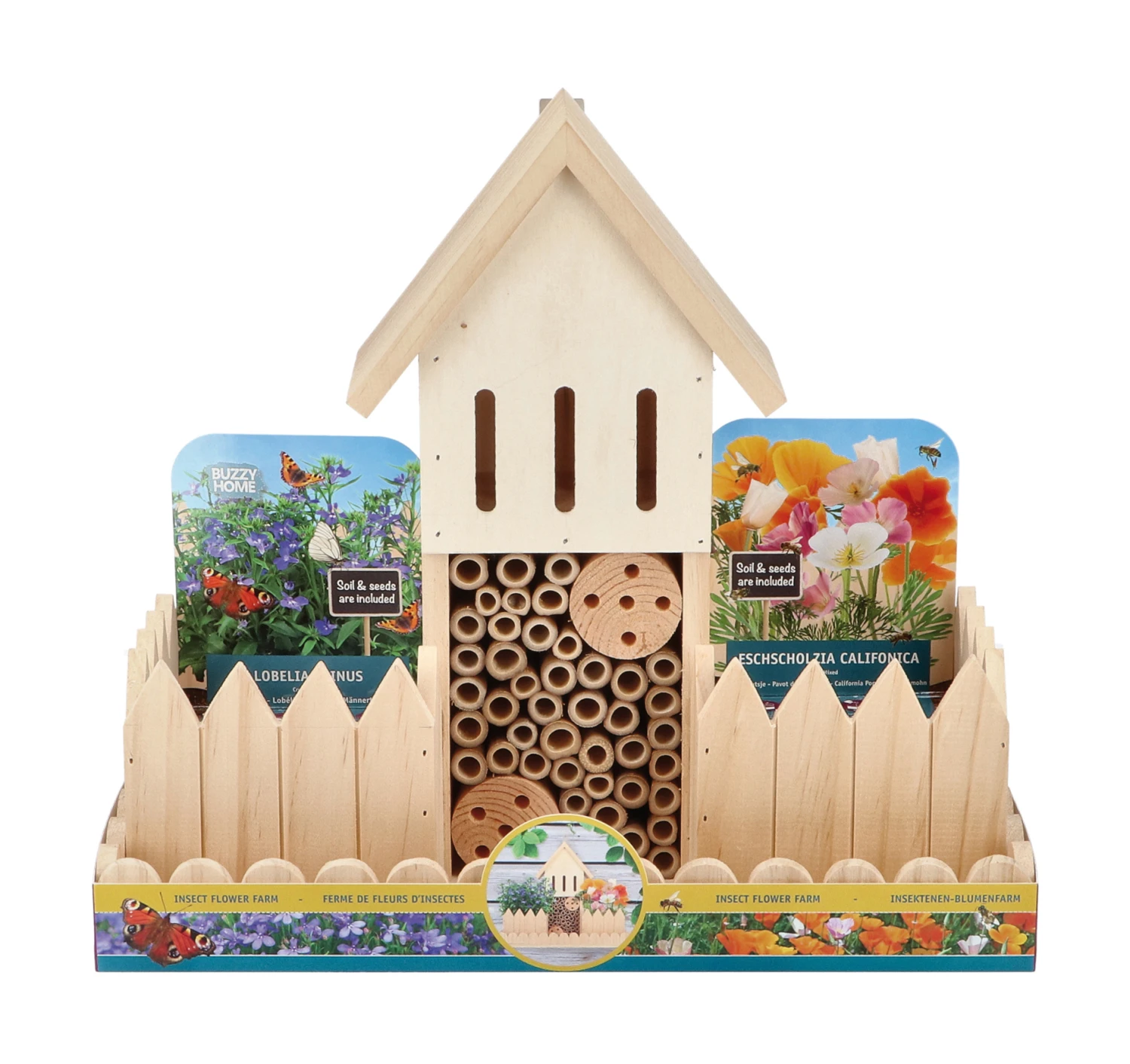 Insekten Blumenfarm | Insektenhotels Von Buzzy Home 1 Insekten Blumenfarm | Insektenhotels Von Buzzy Home