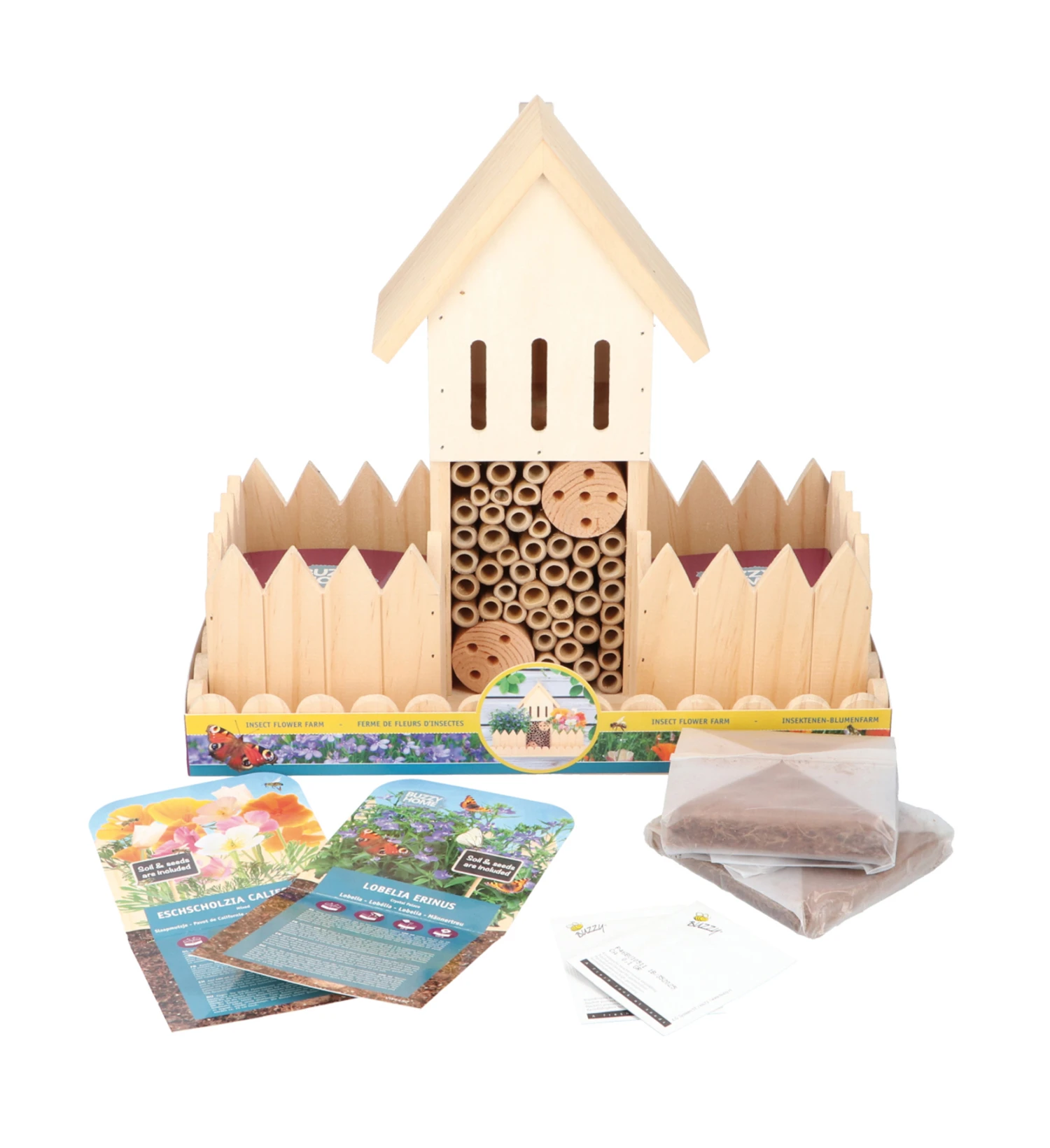 Insekten Blumenfarm | Insektenhotels Von Buzzy Home 2 Insekten Blumenfarm | Insektenhotels Von Buzzy Home – Bild 2