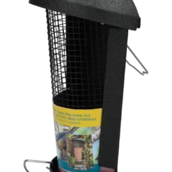 Blacksteel Wand Futtersäule Für Erdnuss | Vogelzubehör & Vogelbedarf Von Bûten Birds