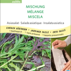 Asiasalat Mischung (Saatteppich) | BIO Asiasalatsamen Von Sativa Rheinau
