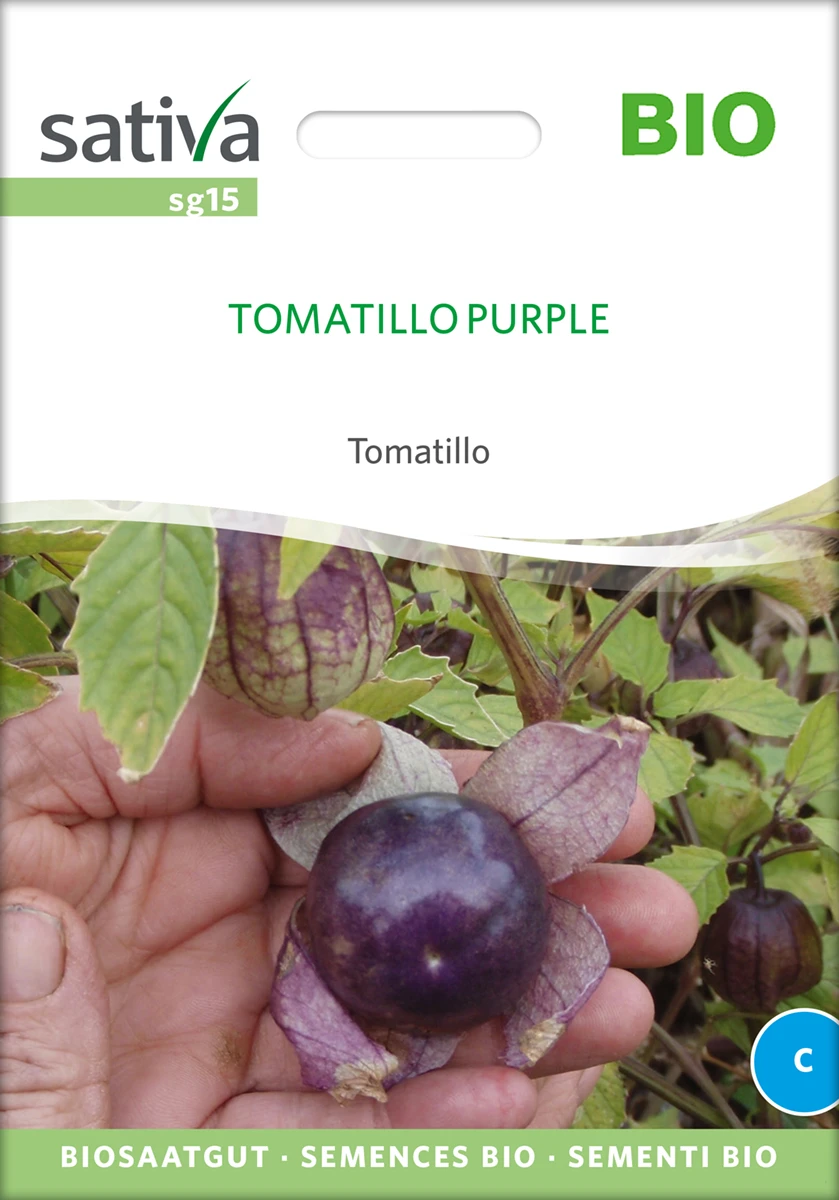 Tomatillo Purple | BIO Snacktomatensamen Von Sativa Rheinau 1 Tomatillo Purple | BIO Snacktomatensamen Von Sativa Rheinau