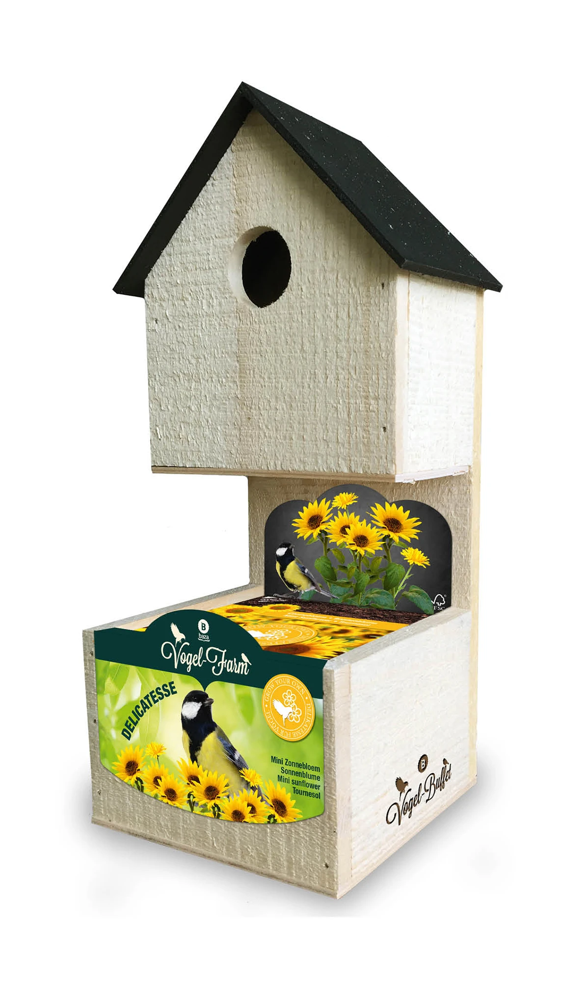 Vogel-Farm Sonnenblume Mini | Vogelhäuser Von Baza 1 Vogel-Farm Sonnenblume Mini | Vogelhäuser Von Baza