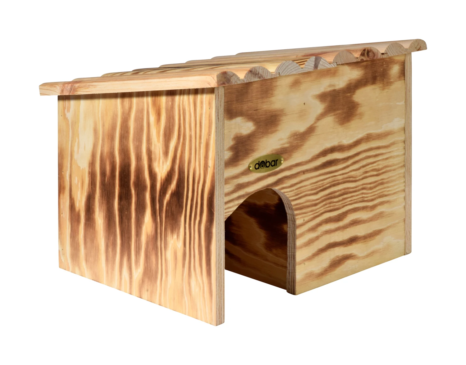 Igelhaus Geflammt (Bausatz) | Nisthilfen Von Dobar 2 Igelhaus Geflammt (Bausatz) | Nisthilfen Von Dobar – Bild 2