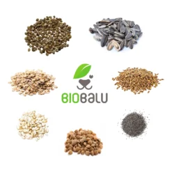 Wildvogel Futter (2 Kg) | BIO Vogelfutter Von Biobalu -Angebote Pflanzen Glanz Store 550628 BIO Wildvogel Futter 2 kg BB1019 2