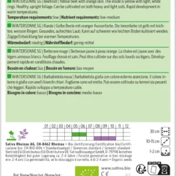 Rote Rübe Wintersonne SG | BIO Rote Beetesamen Von Sativa Rheinau