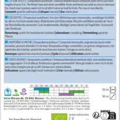 Eselsdistel | BIO Heilpflanzensamen Von Sativa Rheinau