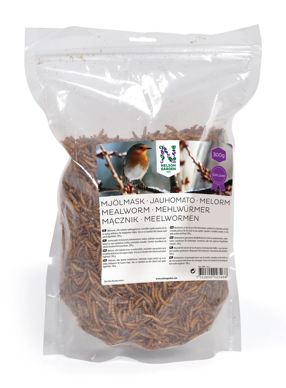 Vogelfutter Mehlwürmer (300 G) | Vogelfutter Von Nelson Garden 1 Vogelfutter Mehlwürmer (300 G) | Vogelfutter Von Nelson Garden