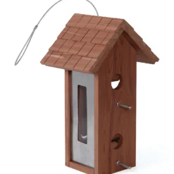 Futterspender Samen Cedar (32 Cm) | Vogelzubehör &amp; Vogelbedarf Von Nelson Garden