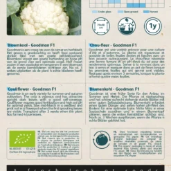 Blumenkohl Goodman | BIO Blumenkohlsamen Von Buzzy Seeds -Angebote Pflanzen Glanz Store 552524 BIO Blumenkohl Goodman 92214 by 1