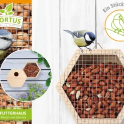 Vogelfutterhaus | Vogelhäuser Von FLORTUS 11 Vogelfutterhaus | Vogelhäuser Von FLORTUS -Angebote Pflanzen Glanz Store 554815 Vogelfutterhaus 2000 0755 1