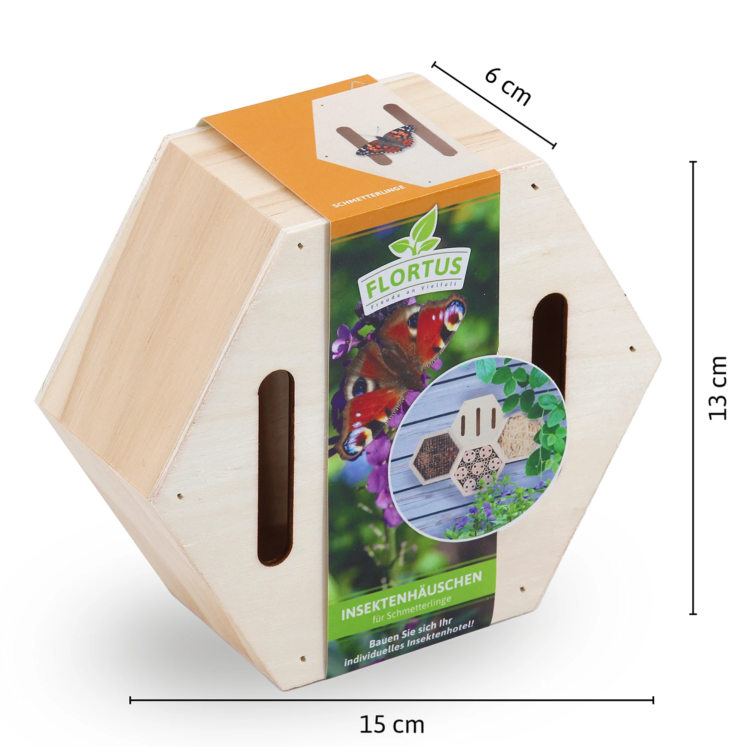 Insektenhäuschen Schmetterlinge | Insektenhotels Von FLORTUS 4 Insektenhäuschen Schmetterlinge | Insektenhotels Von FLORTUS – Bild 4