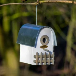 Nistkasten Rundhaus Elfenbein | Vogelhäuser Von Dobar -Angebote Pflanzen Glanz Store 555829 Nistkasten Rundhaus Elfenbein 22313FSCe dr 4
