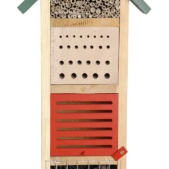 Insektenhotel Mit Grünem Spitzdach | Insektenhotels Von Dobar 6 Insektenhotel Mit Grünem Spitzdach | Insektenhotels Von Dobar -Angebote Pflanzen Glanz Store 555833 Insektenhotel mit gruenem Spitzdach 22620e dr 1