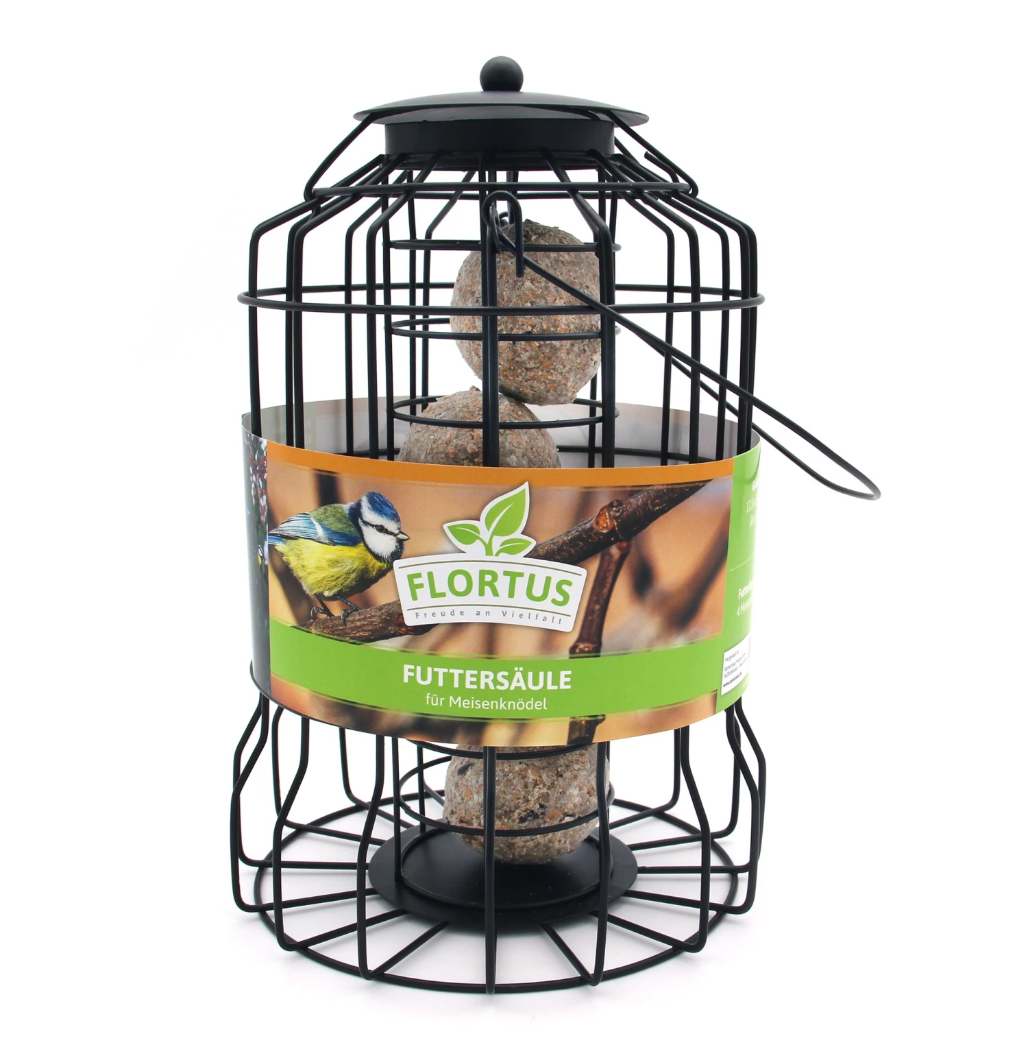 Futterspender Mit Meisenknödel (4 Stück) | Meisenknödel Von FLORTUS 5 Futterspender Mit Meisenknödel (4 Stück) | Meisenknödel Von FLORTUS – Bild 5