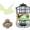 Futterspender Mit Meisenknödel (4 Stück) | Meisenknödel Von FLORTUS