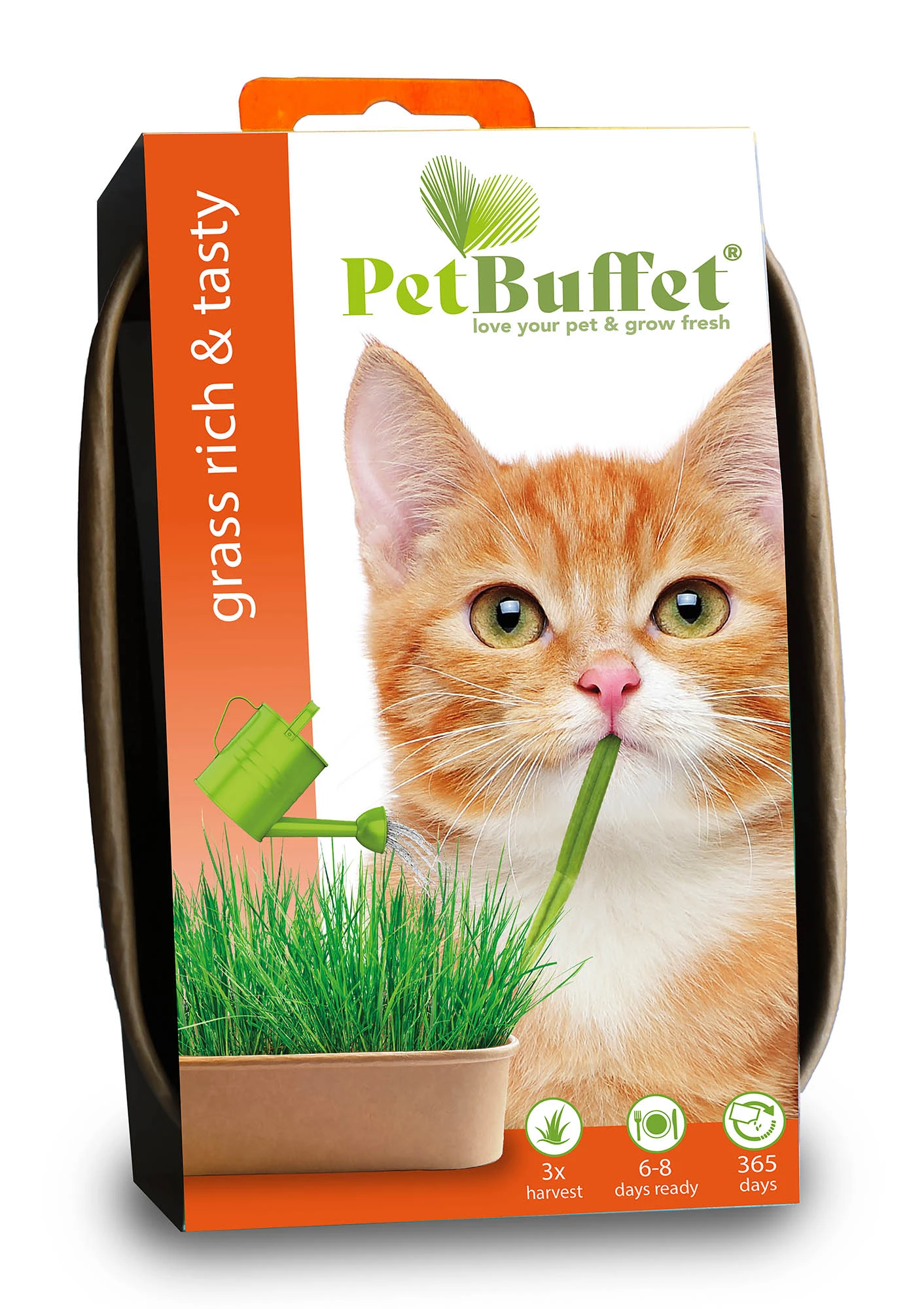 Pet-Buffet Katzengras Rich & Tasty (3 Tütchen) | Katzen Von Baza 1 Pet-Buffet Katzengras Rich & Tasty (3 Tütchen) | Katzen Von Baza
