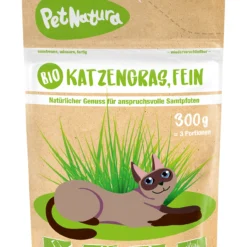 Katzengras Fein (300 G) | BIO Katzengrassamen Von PetNatura